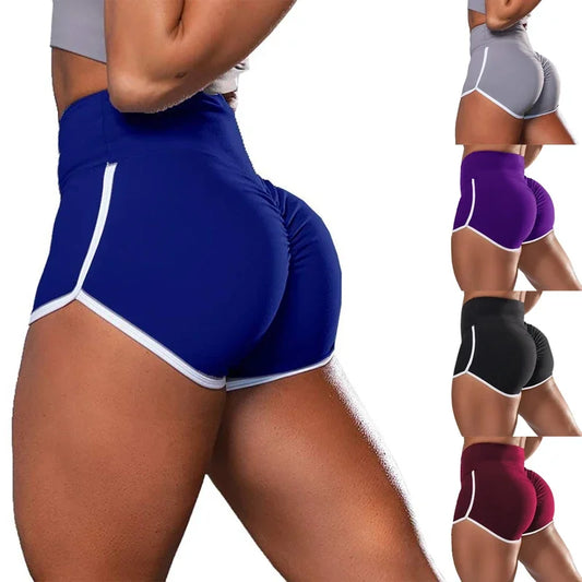 Sport-Shorts 2025: Women Gym Fitness Tight-Fitting Yoga Shorts Sexy Elastic Sports - Running Tight Hip Lifting Shorts Girls Casual Sports Short Pants Collection