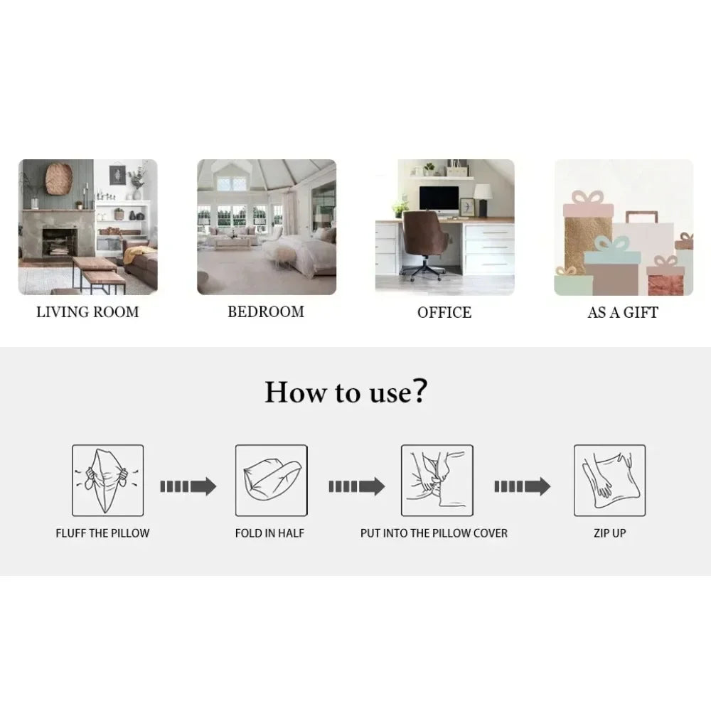 1pcs/4pcs- Christmas Animal & Snowman Pillow Covers Decor , Square Pillow Cover, Modern Sofa Decorative Cushion Cover