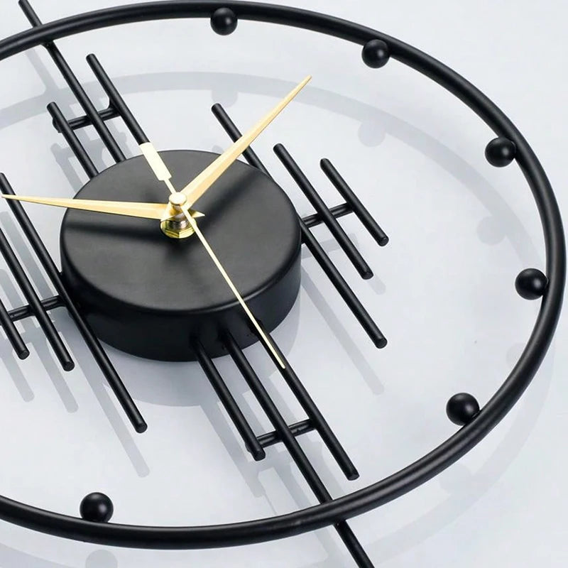Choice YH2587 Minimal Wanduhr - 30cm Metall Batterie