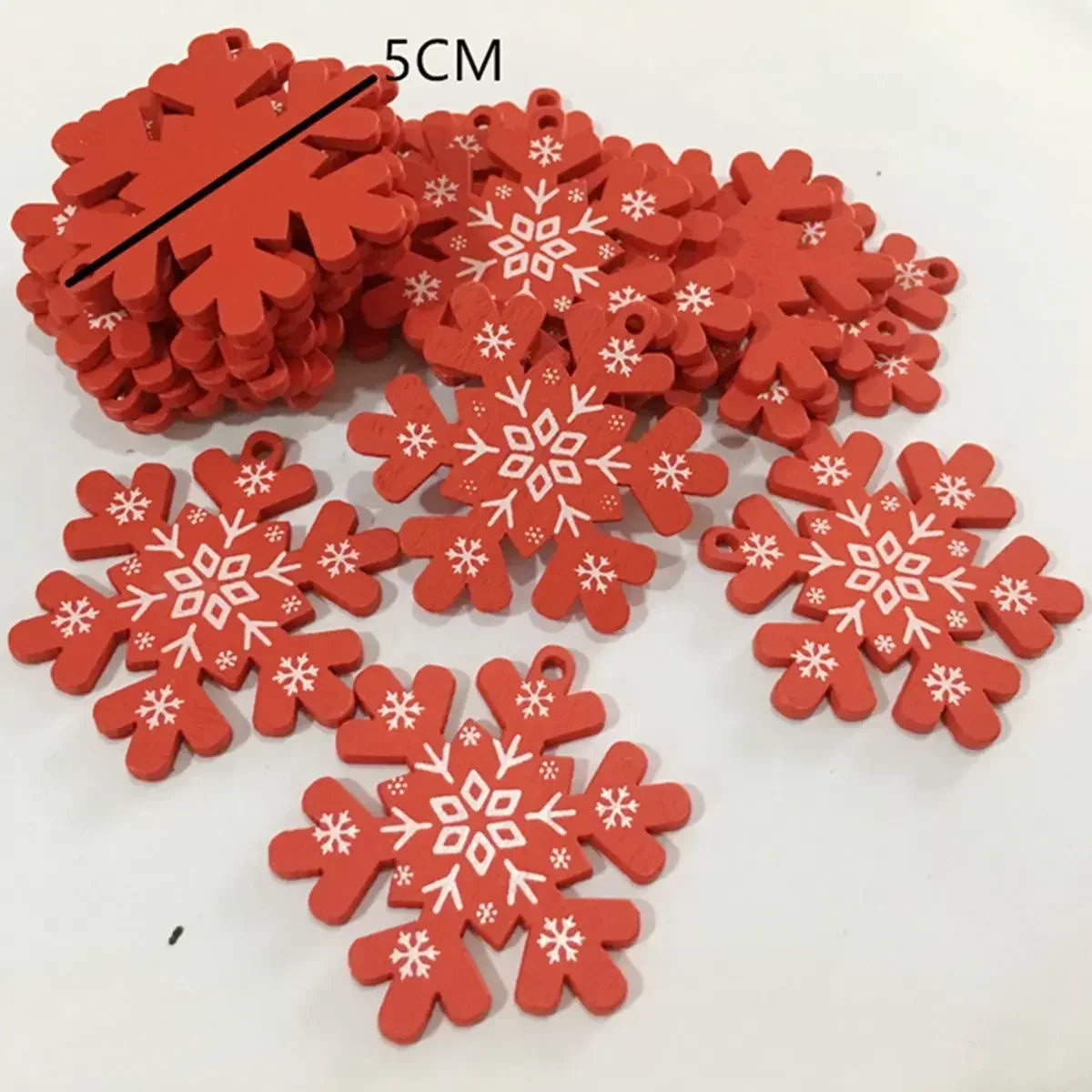 HighConcerned Mini Holzdeko - Unbehandeltes Holz, 4x5 cm, 10 Stück