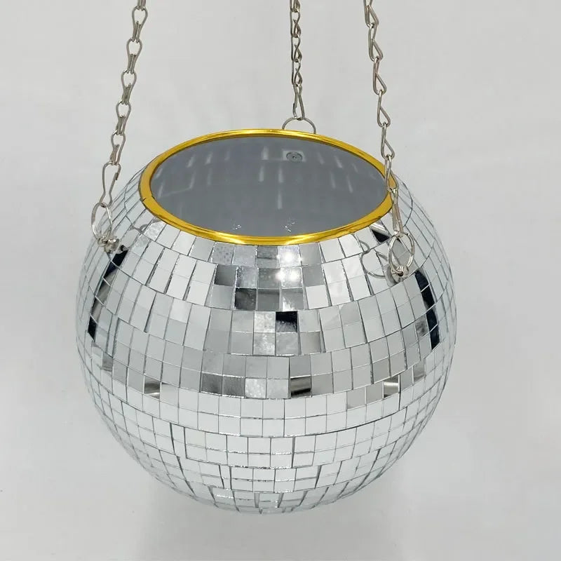 OtherChoice Disco Ball Hängeampel - Spiegelglas 10cm PS