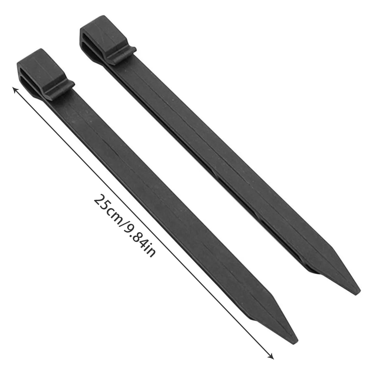 GartenPro Spike Robust - 10 Stk 20 cm Rasen Kunststoff
