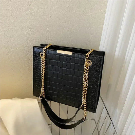 Fashion Luxury Crossbody Bags for Women 2024 New Trendy Designer Shoulder Bag Leisure Chain Solid Color Messenger Bag Handbags