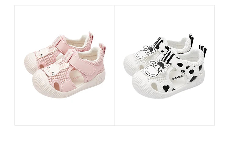Balabala Baby Mädchen Sandalen Sommer 2025 - Weiche Sohle Atmungsaktive Strand Schuhe - Für Outdoor Casual Kleidung