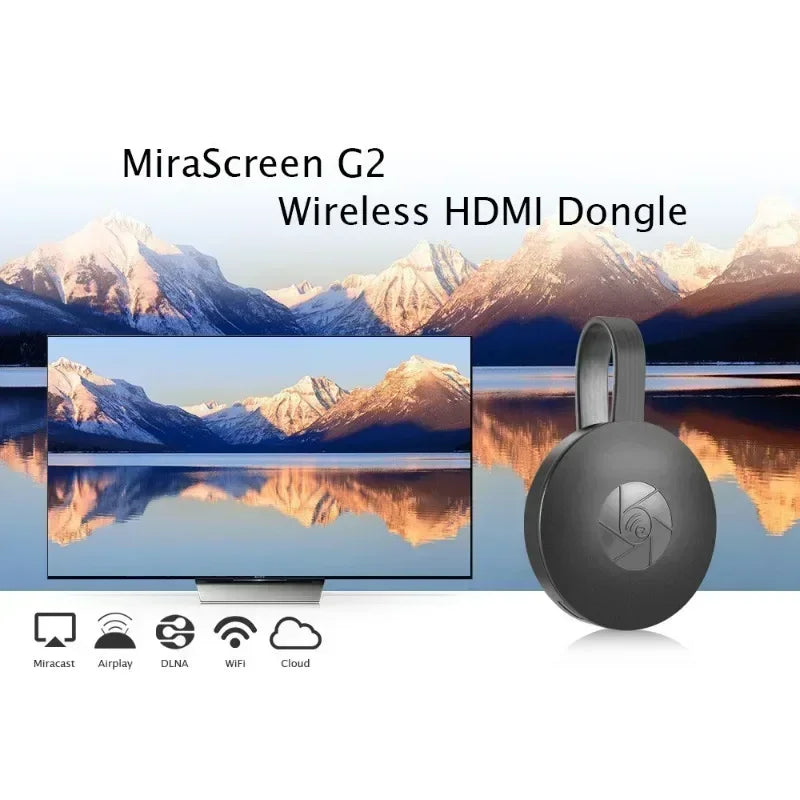 VIKEFON 1080P Miracast Dongle - HDMI USB C WLAN Portable