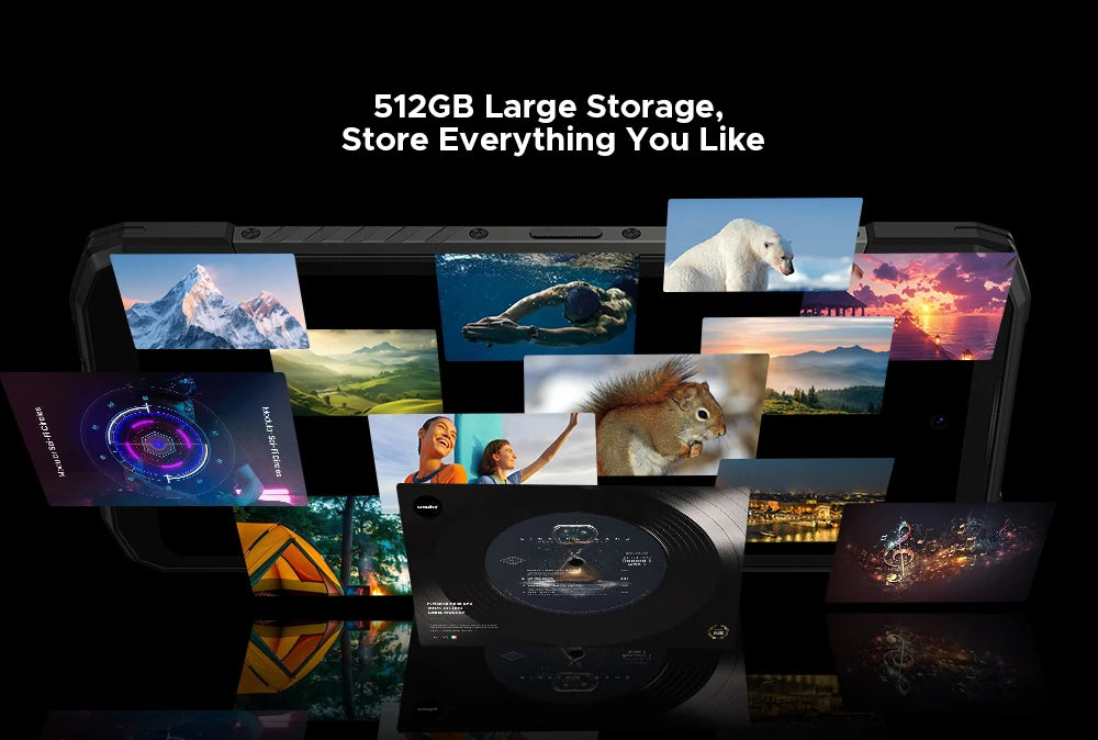 DOOGEE Blade20 Ultra Robustes Smartphone - 10300 mAh, 512 GB, 6,6 Zoll