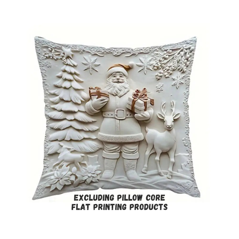 1pcs Christmas Decorative Pillow Covers ,Suitable for Christmas home decoration pillowcase, without pillow core.