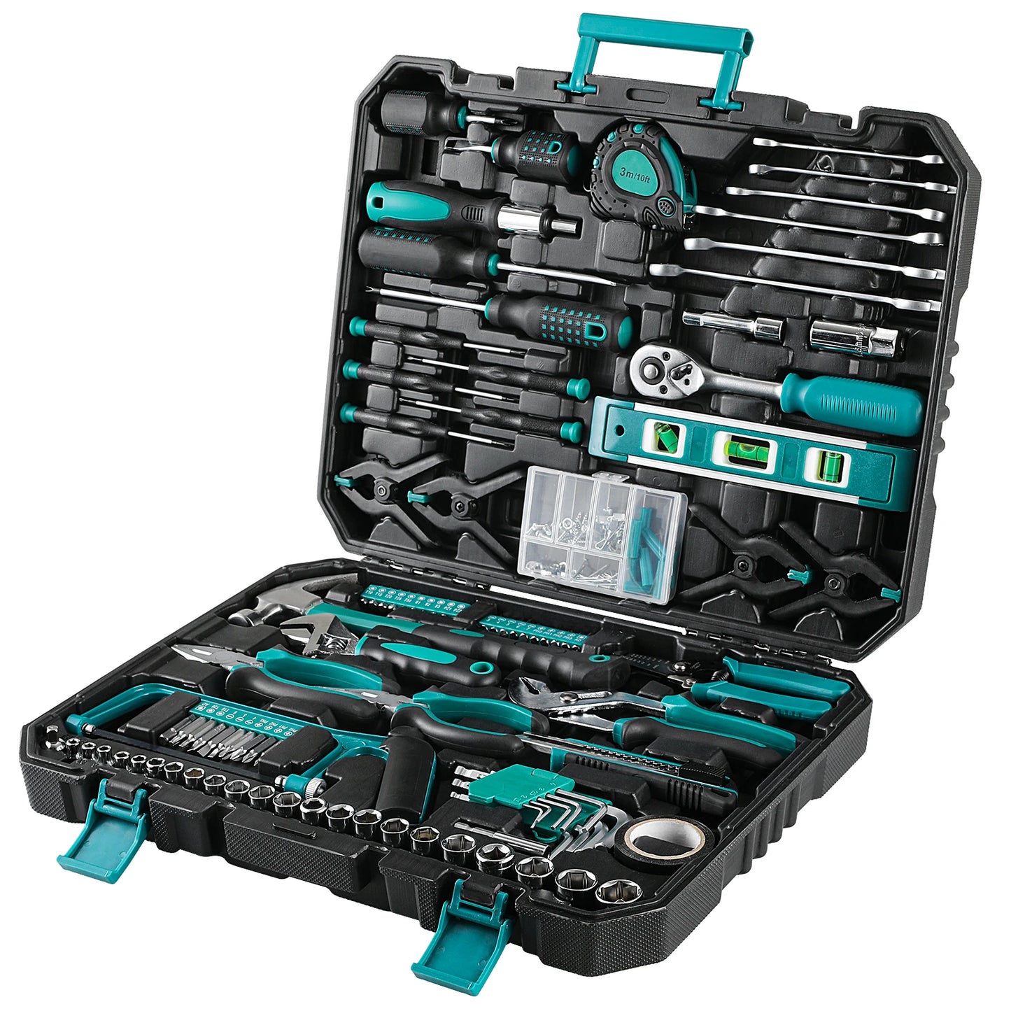 198-teilig Auto-Reparatur-Werkzeug-Set mit Koffer