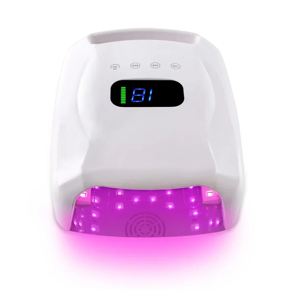 COOLNAIL UV Kabellose Lampe - 96W 52 LEDs Gel Kompakt