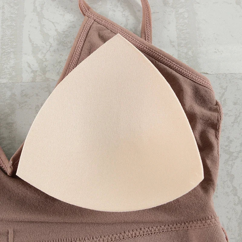 Zhejiang Bralette Gepolstert Nahtlos - 2er Set S M Polyester