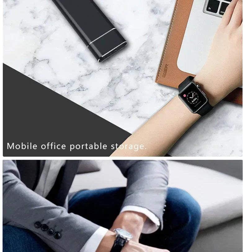 64 TB high speed mini portable external ssd for laptops phones