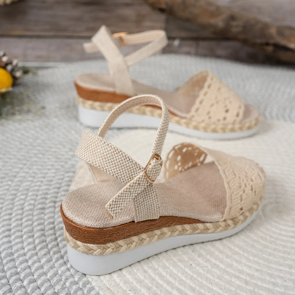 Women Sandals Summer Casual Luxury Flat Sandals Platform Shoes for Women 2025 New Designer Fashion Sandals Sandalias De Mujer