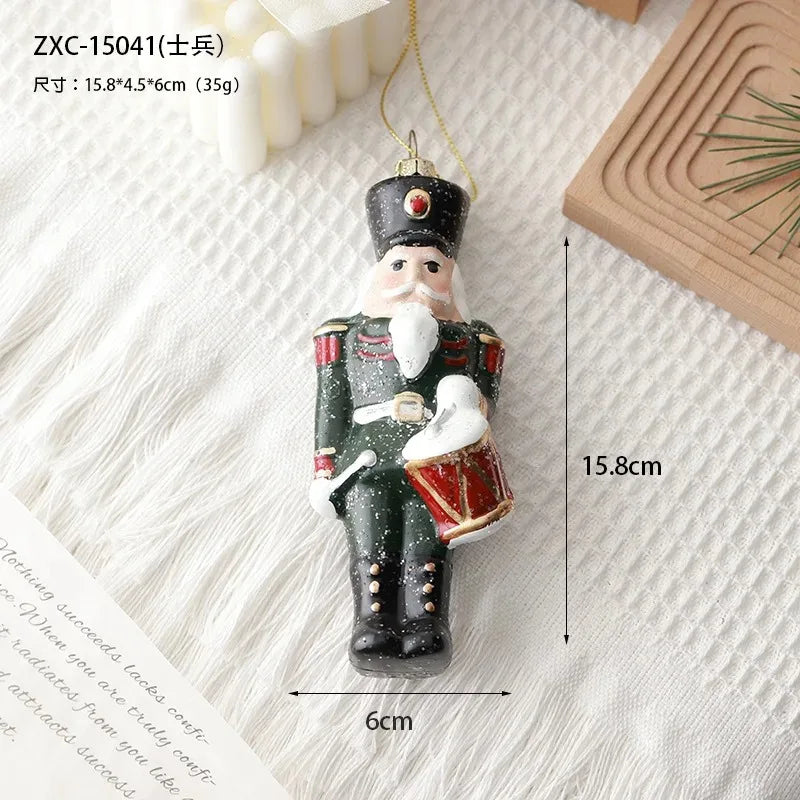 Weihnachtsbaum Anhänger Dekoration 3D Stereo Schneemann Weihnachtsbaum Dekoration Kleiner Anhänger Kranz Weihnachtsdekoration Anhänger