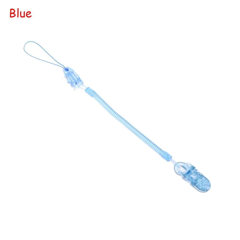 Cartoon Animal Baby Pacifier Clips Baby Pacifier Clip Chain Newborn Dummy Pacifier Chain Clip Holder Baby Pacifier Chain
