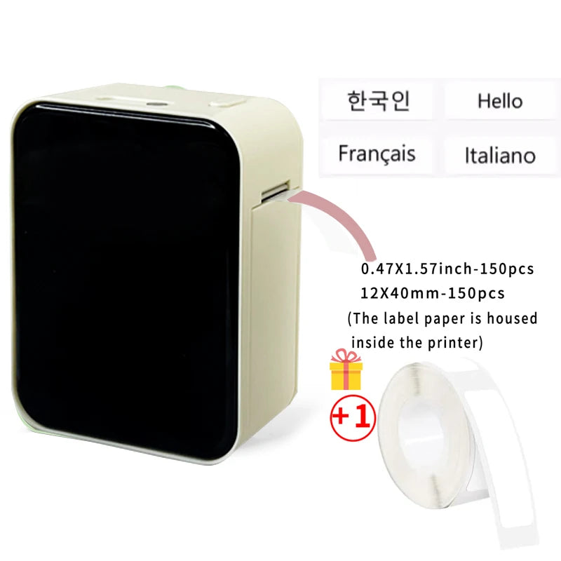 Label-Drucker 2025: Marklife D110-B21-P15 Bluetooth - Thermal Self-Adhesive Collection