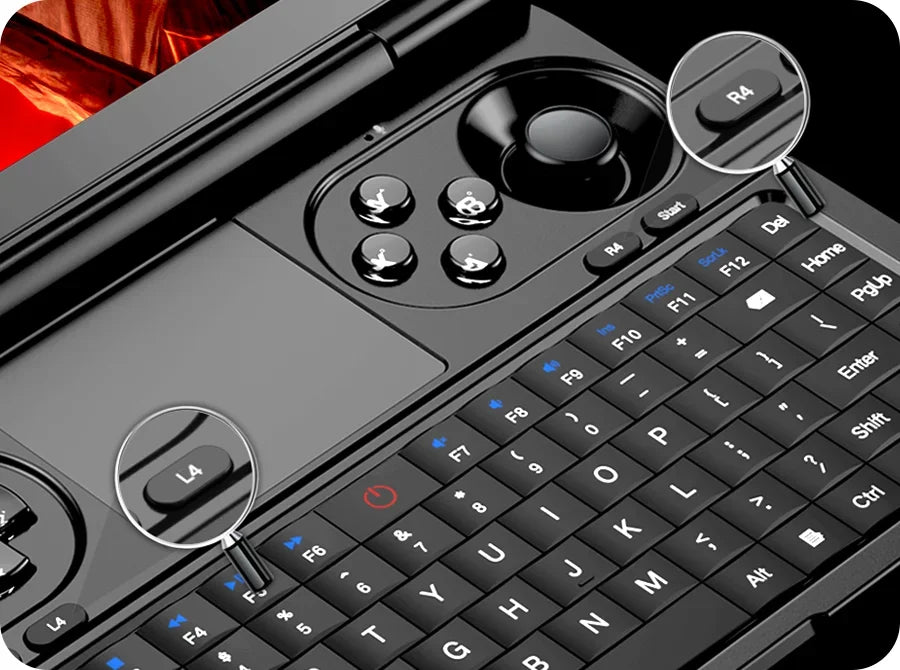 Consola portabilă de gaming GPD WIN Mini - 7", 32GB/1TB, 8 nuclee, 3.3GHz