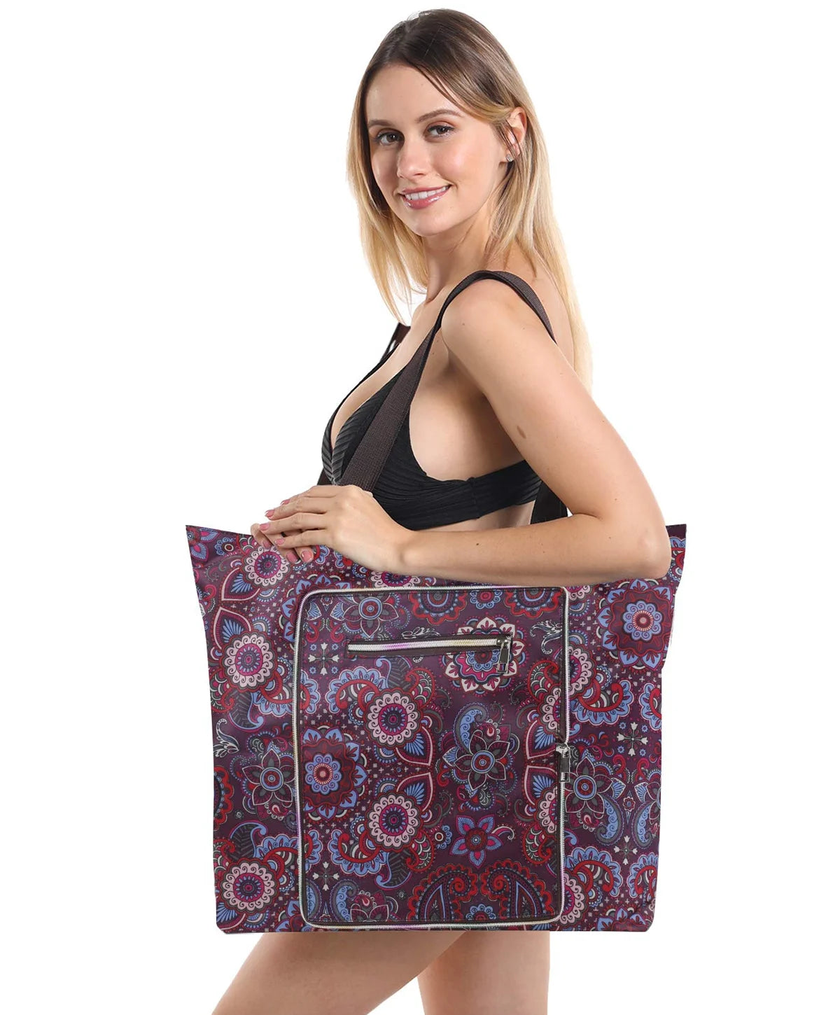 Summer Women's Handbags Large Capacity Beach Bags Waterproof Travel Pool Bags Fitness Shopping Bags Tote Bag Ladies Shoulder Bag