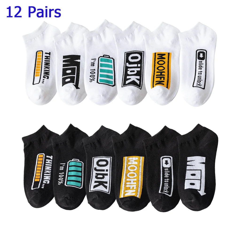 OtherCN 05-8 Unsichtbar No Show Socken - 8 Paar Polyester