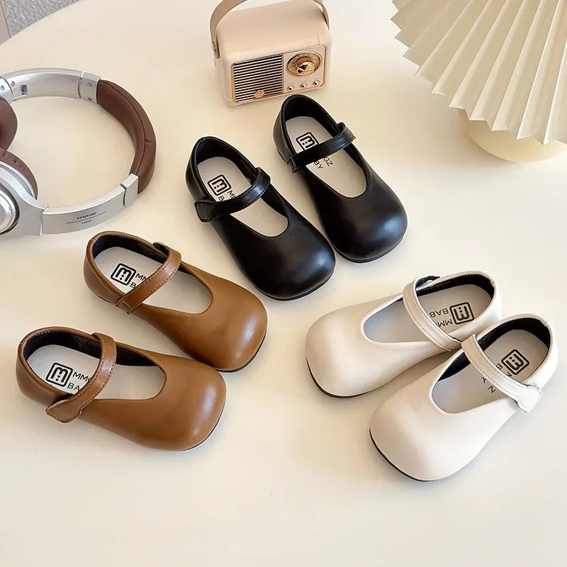Luna Kids Leder Schuhe Prinzessin - Weiche Sohle Gr 24-27