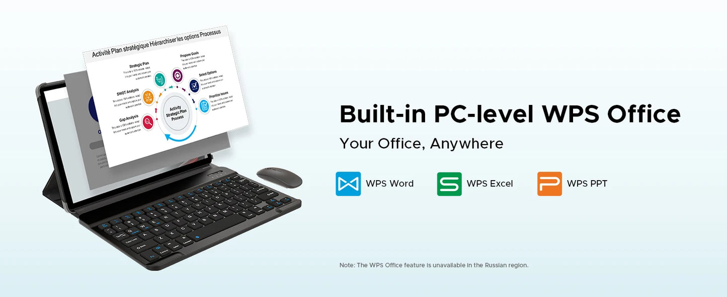 DOOGEE Tab E3 Gemini AI - 12 Zoll Display, 8800mAh Akku, Helio G100