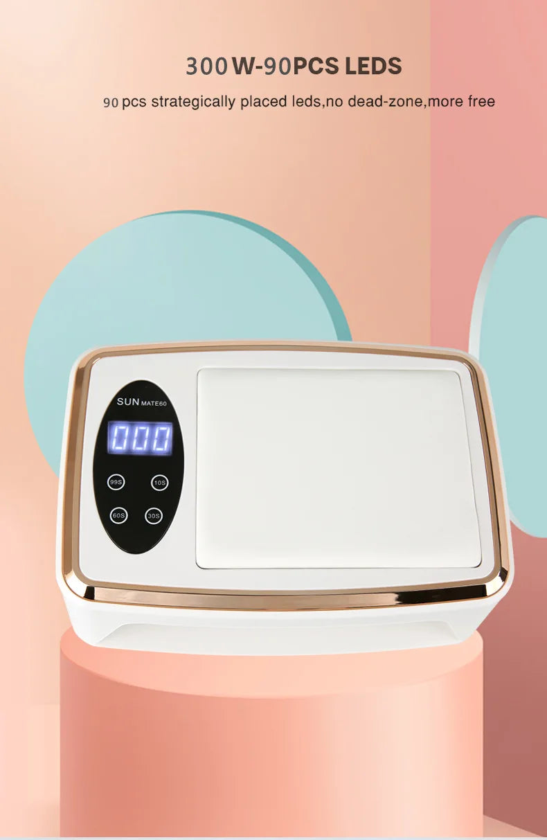 HOMEFISH SUN-MATE60 UV Nageltrockner - 380W 90 LEDs