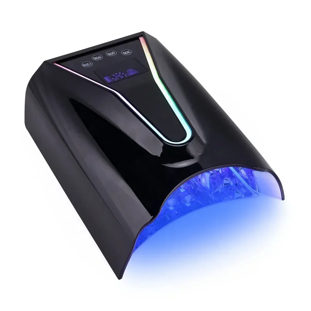 SN497 UV LED Nageltrockner 128W Kabellos - 45 LEDs, Akku