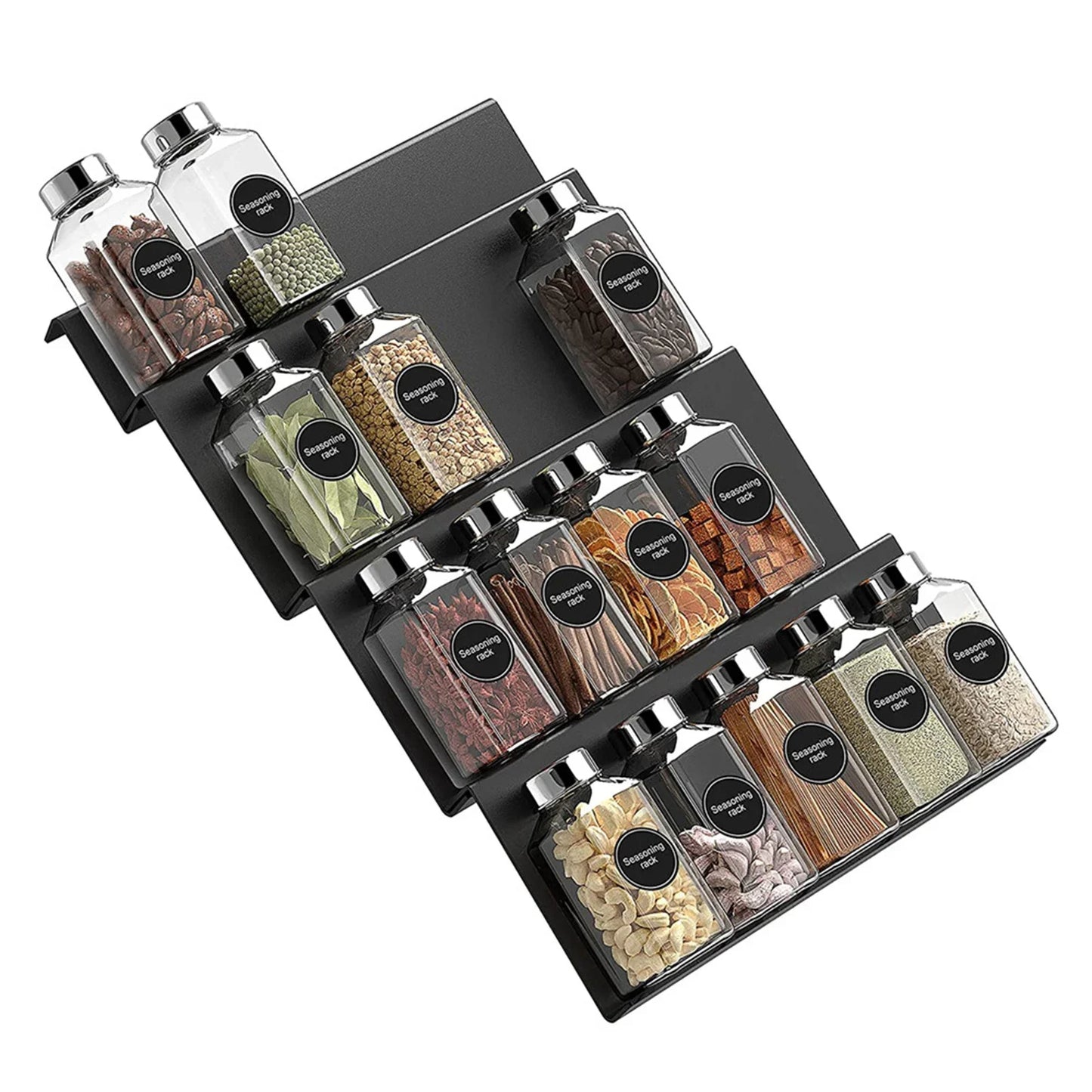 Choice Gewürzorganizer Verstellbar - Acryl 4 Stück 35 cm