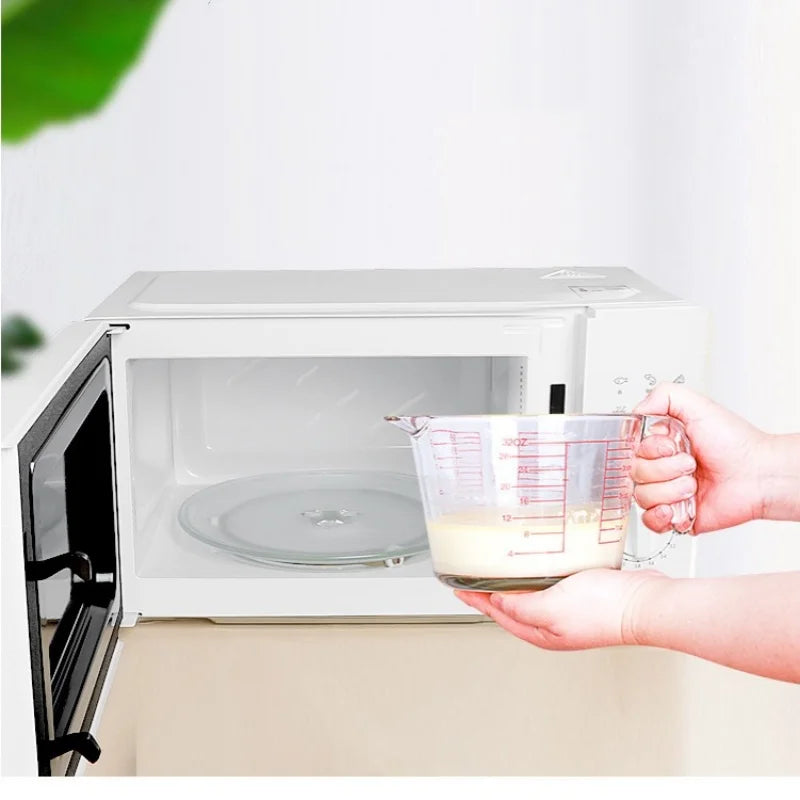 KüchenPro Messbecher Glas - 500ml 1000ml Mikrowellenfest