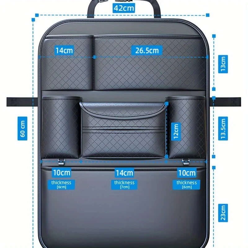 Auto Sitz Rücken Aufbewahrung Tasche 2025 - Hängende Tasche Multifunktional - Car Seat Tissue Box Organizer Interieur Dekoration