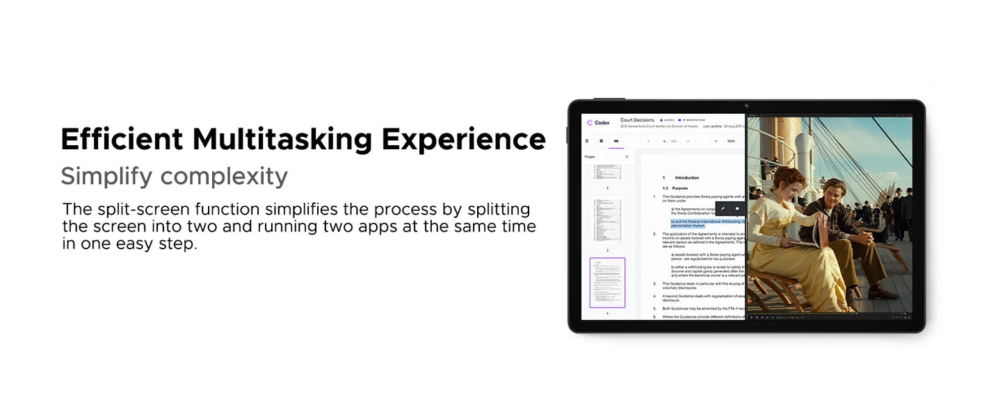 DOOGEE U11 Ultra Klar 90Hz Display - 11 Zoll, 128GB ROM, 8580mAh Akku