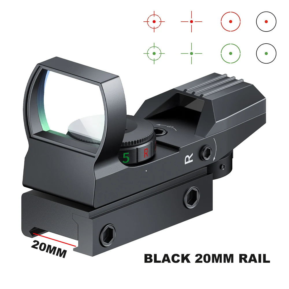Bestsight Holographisch Rotpunktvisier - 20mm Schiene 6x