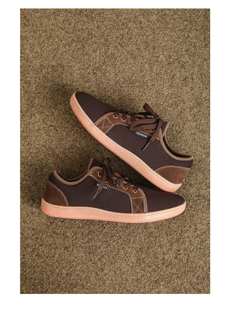 Sneakers For Men New Wide Barefoot Sneaker 2025 Fashion Flats Soft Zero Drop Sole Wider Toe LightWeight Fashion Shoes Plus Size