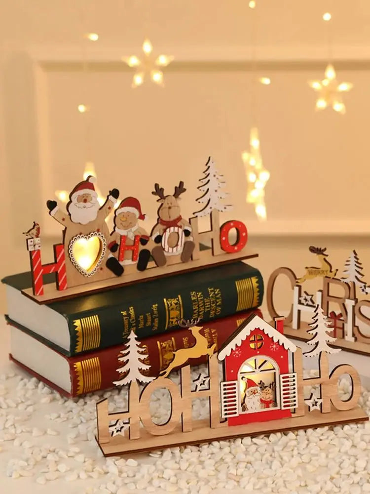 Choice Zwerg Santa Holzanhänger - Handgefertigt Mini, Material Holz