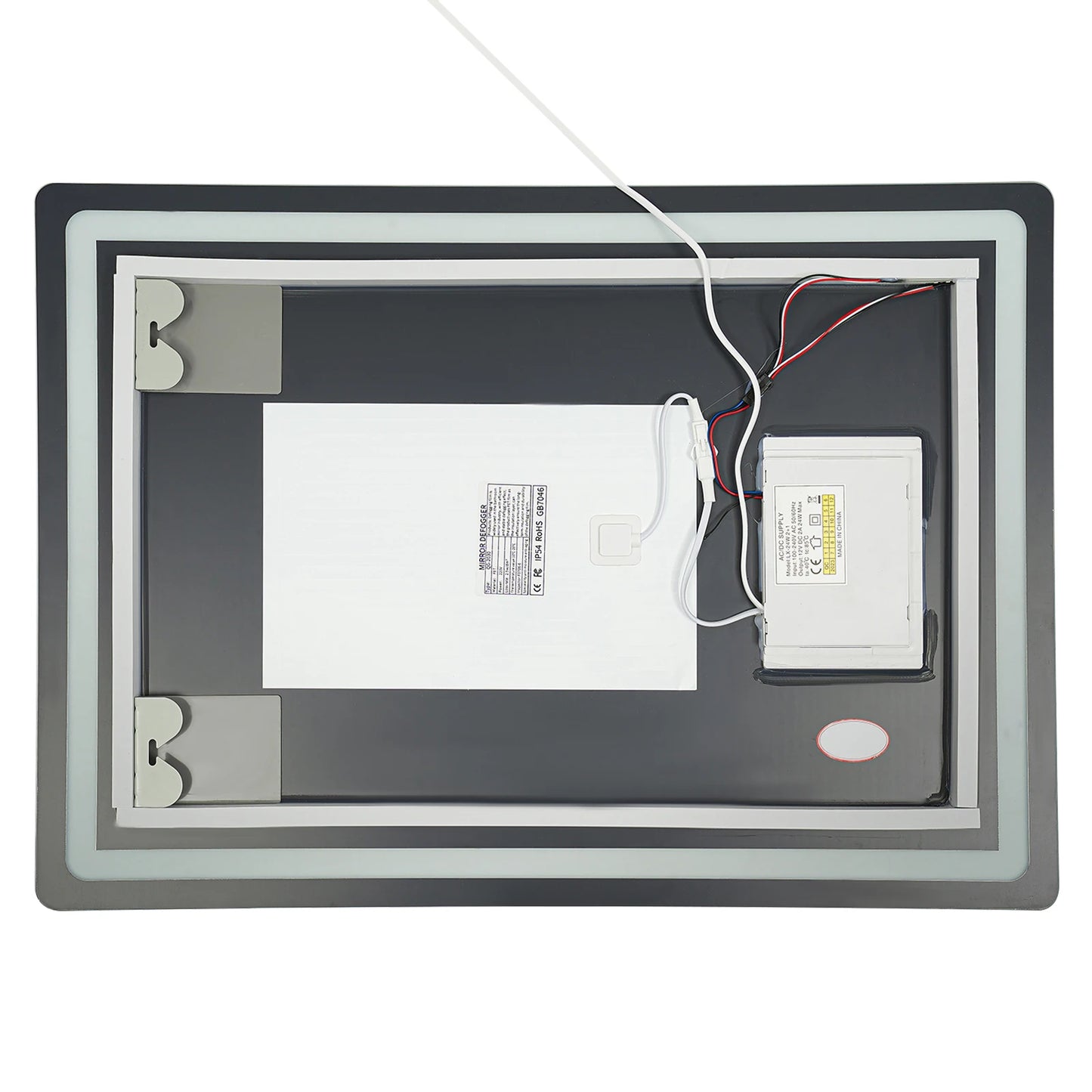 Lumina Badezimmerspiegel LED Dimmbar Antibeschlag Touch-Schalter