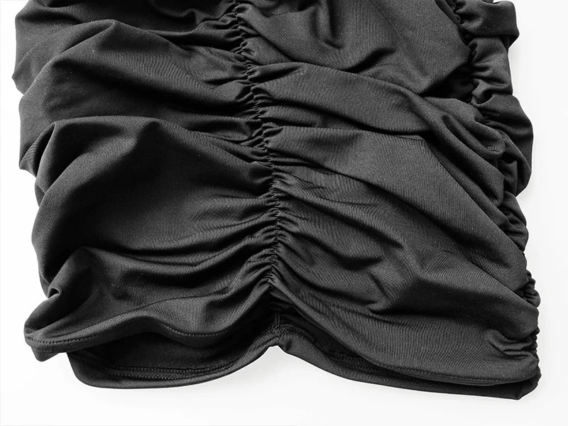 Arctic Cat Bodycon Off-Shoulder - Viskose, Elastisch, Lang