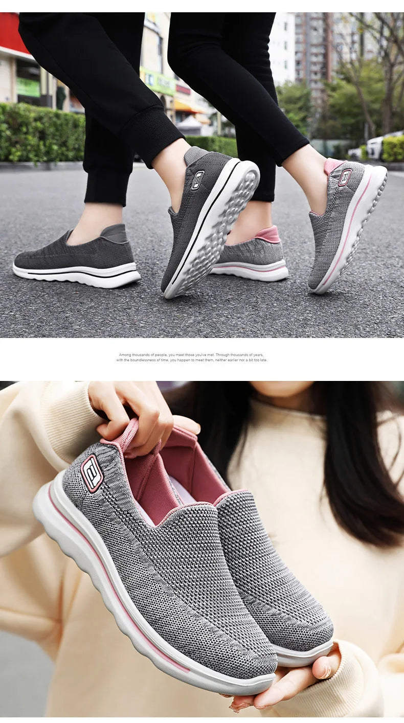 Atmungsaktive Frauen Sneakers 2025 - Leichtgewicht Weiblich Tennis Schuhe - Rutschfest Männer Sneakers Outdoor Weich Vulkanisiert Schuhe Casual Sommer