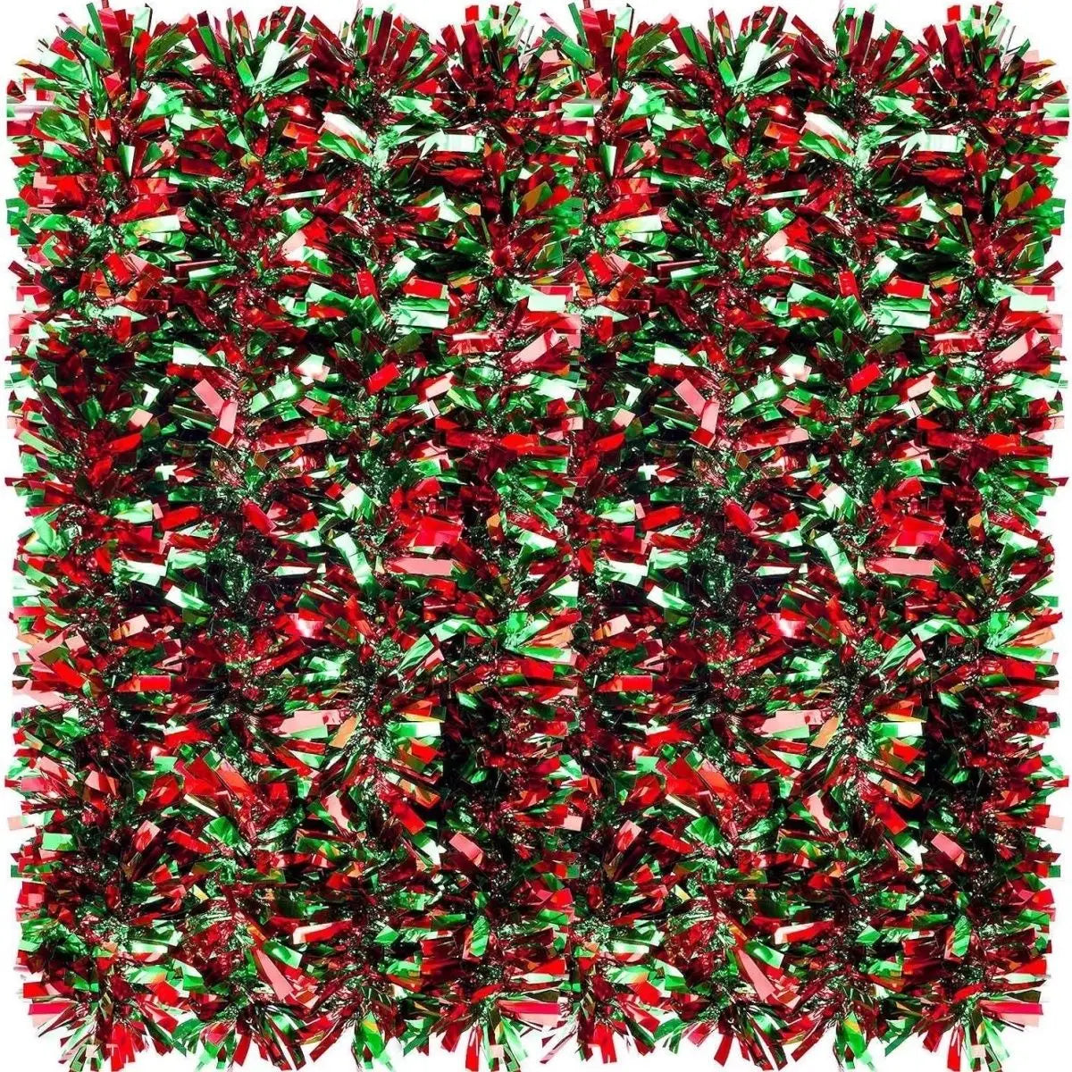 Choice Weihnachtsgirlande Glitzer - Länge 2 Oder 10 m Rot Grün Deko