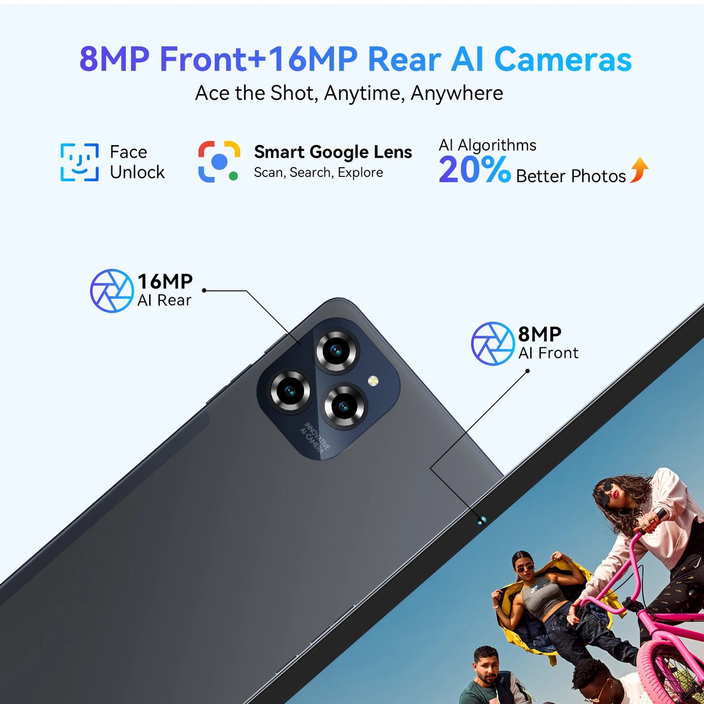 TABWEE W90 Android 15 Tablet - Octa Core 24 GB RAM 11 Zoll