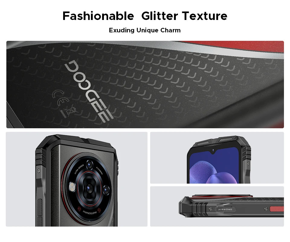 Doogee S118 Pro Robustes 5G Smartphone - 10800 mAh, 33W, 6,6 Zoll