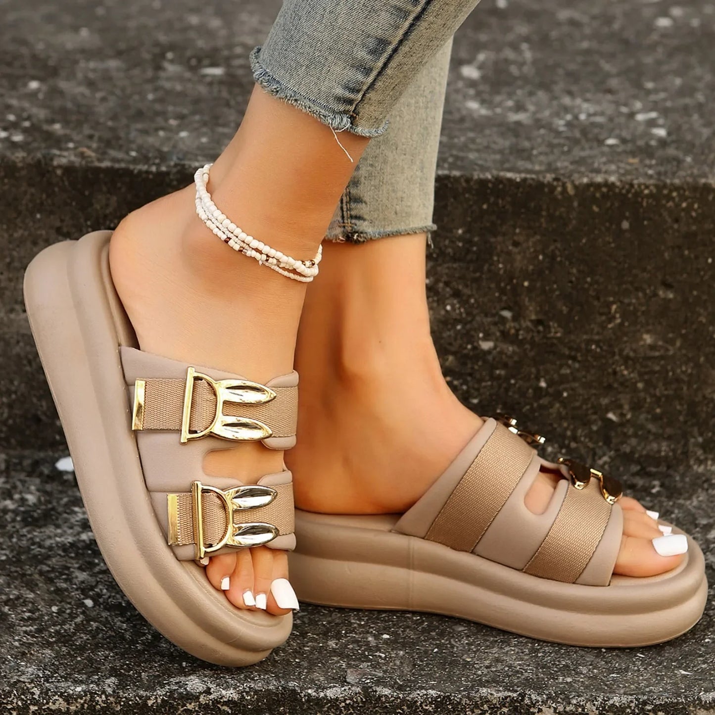 Elegant Woman Heeled Shoes Hot Sandals Women Teen Slippers For Girls Beach Sandals Girls Sandals Women Sandals For Women 2025