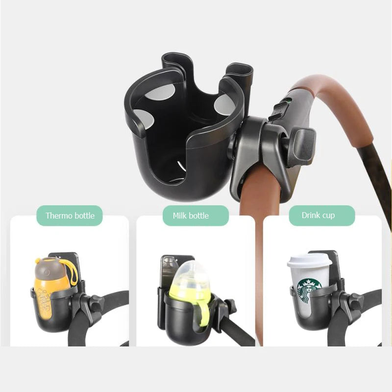 Baby stroller accessories baby bottles rack