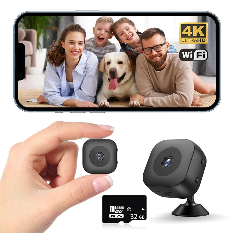 Mini-Kamera 2025: Xiaomi Mini Security Camera 4K HD Full Color Night Vision WiFi Monitor Waterproof Collection