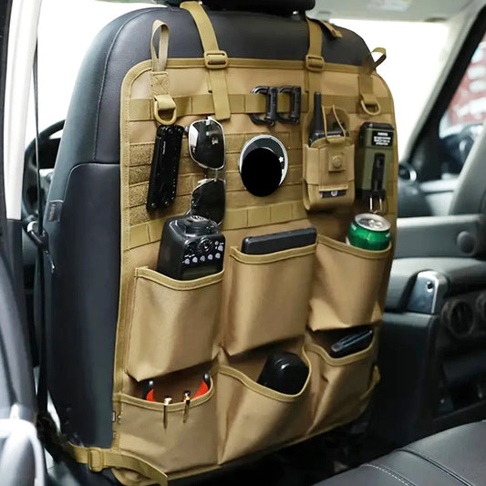 High-Capacity Car Back Seat Storage Bag Organizer Universal Multifunction Tidying Pocket Storage Pocket Hanging Car Accessories