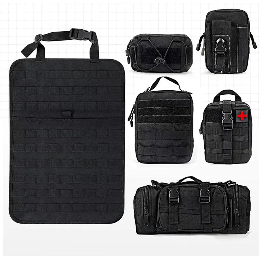 Auto-Organizer 2025: Multifunktionales 55x37CM 600D - Car Back Seat Collection