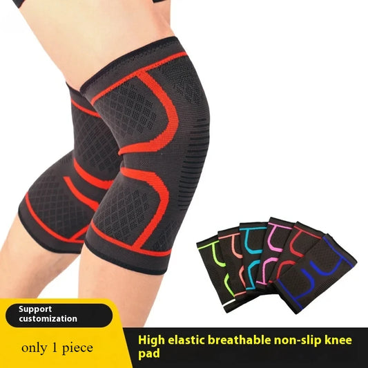 Silikon Rutschfest Nylon Knie Pads 2025 - Outdoor Sports Atmungsaktiv - Laufen Basketball Badminton Radfahren Bein Guards Home Textile