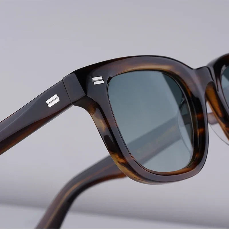 Lemtosh KLUTZ rectangle sunglasses vintage inspired acetate luxury