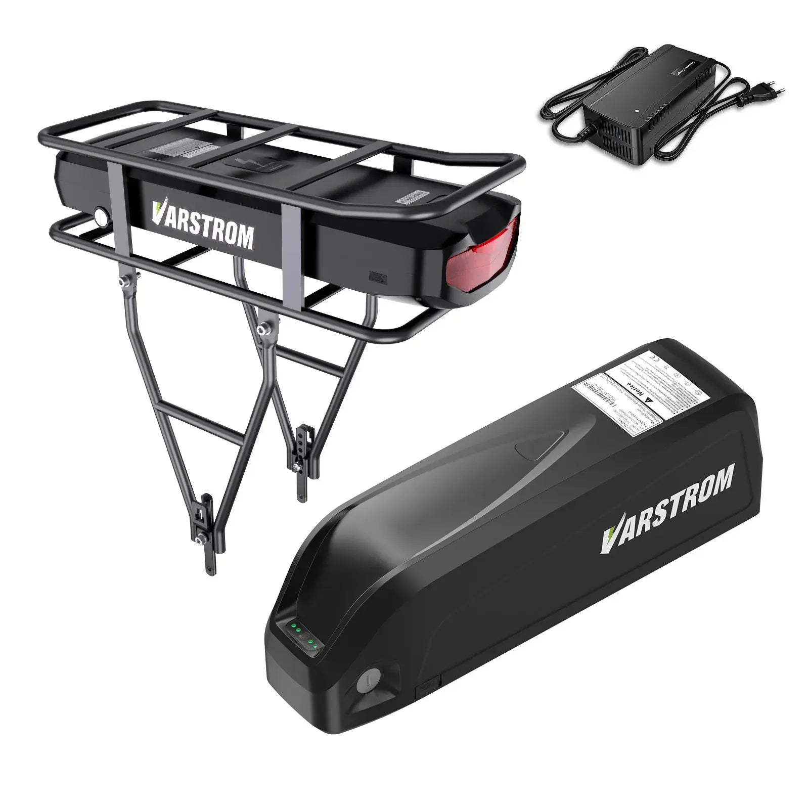 [EU Direktversand] eBike Akku mit Großer Kapazität Hailong Max Pack für Gepäckträger 48V 52V 36V 30Ah 25Ah 24Ah 20Ah 18,2Ah 16Ah 15,6Ah 13Ah mit 2-4A Ladegerät by Golden Bridge Store