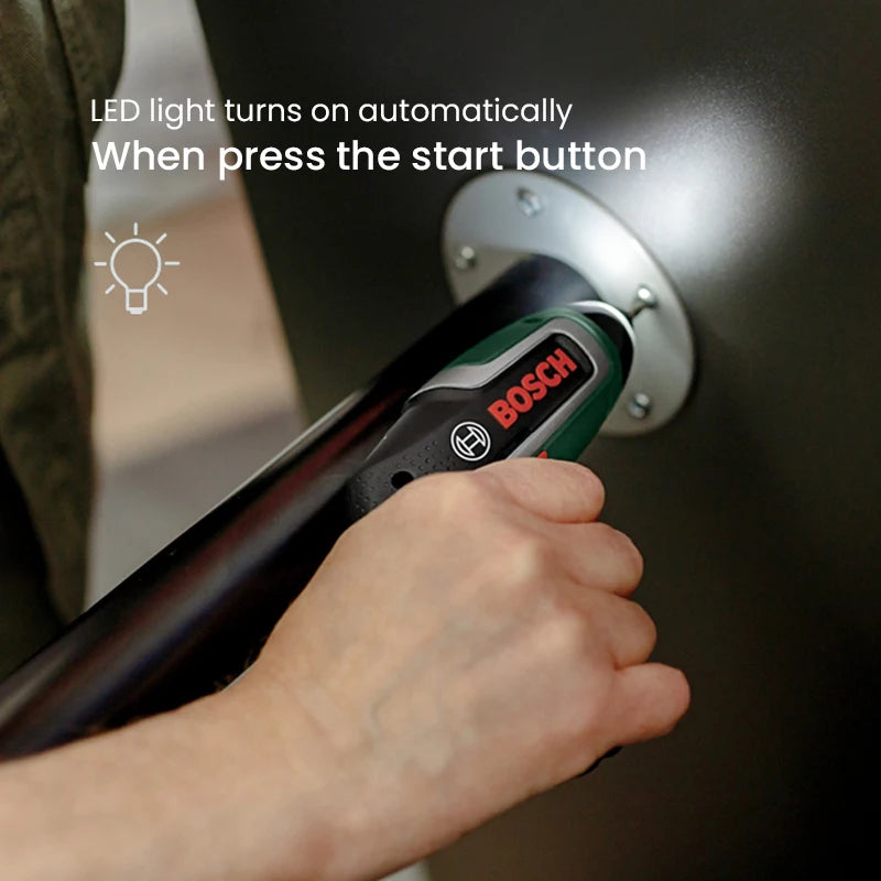 Akkuschrauber 2025: Bosch IXO 7 Cordless Electric Screwdriver USB Rechargeable - IXO 7th Compact 5.5Nm Max Torque Portable Power Machine Collection