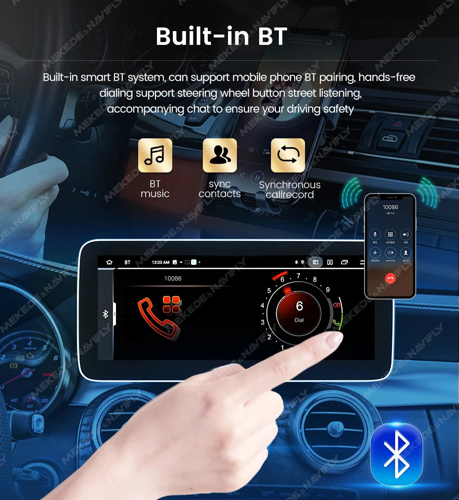 Mercedes Autoradio 2025: Android Screen Media Host - A-Klasse W176/GLA X156/CLA C117 DSP Wireless CarPlay Collection