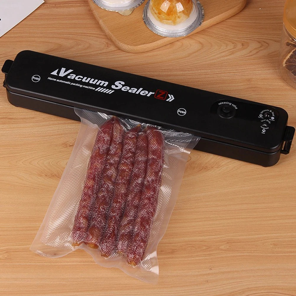 Vacuum Sealer Machine with 10 Vac Bags Automatic Air Sealer Food Vacuum Sealer Food Sealer Machine for Dry/Moist Food